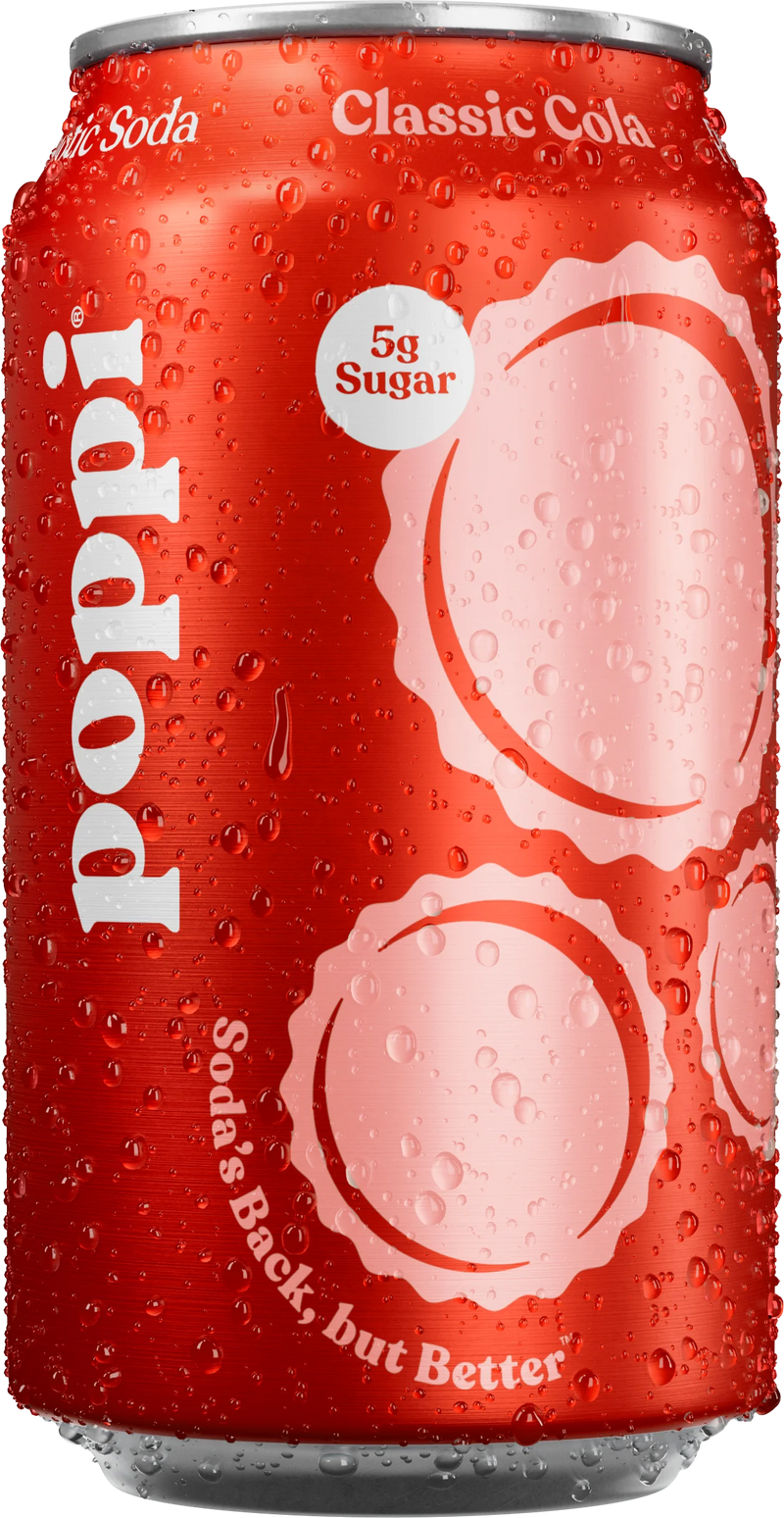 POPPI CLASSIC COLA 4x355ml [4 ea]