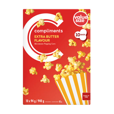COMP EX BUTR MICRO POPCRN 10pk