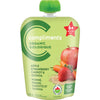 COMPLIMENTS ORAGANIC APPLE STRAWBERRY CARROT & QUINOA POUCH BABY FOOD 128ml