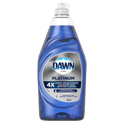 DAWN PLATINUM DISH SOAP REFRESH RAIN 635ml