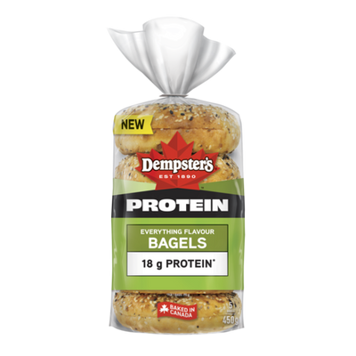 DEMP BAGELS EVERYTHING & PROTE [450 g]