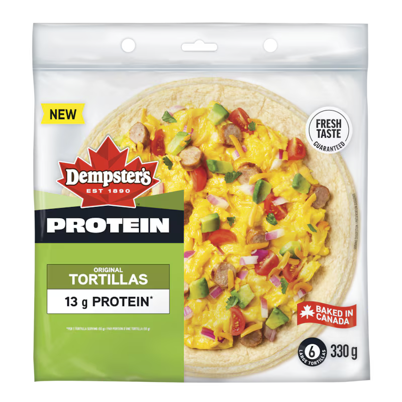 DEMP 5" PROTEIN TORTILLAS 330G [6 ea]