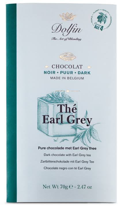 DOLFIN EARL GREY TEA DRK CHOCO