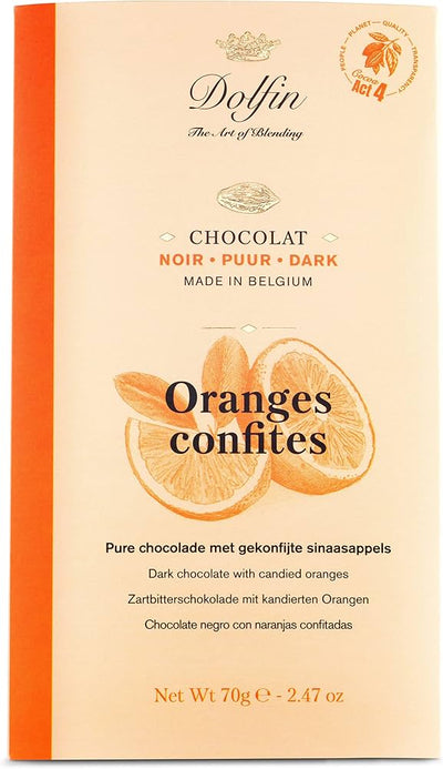 DOLFIN ORANGE PEELS DRK CHOCO [70 g]