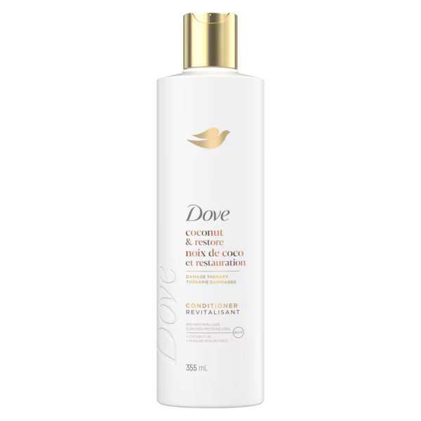 DOVE CONDITIONER COCONUT OIL + RESET 355ml