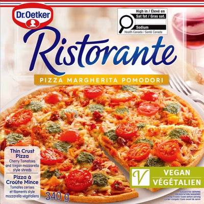 DR OETKER VEGAN PIZZA MAGHERITA POMODORI 340g