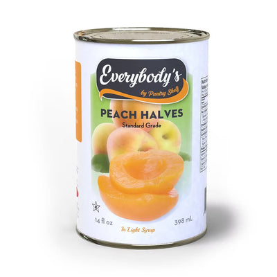EVERYBODYS PEACH HALVES [398 ml]