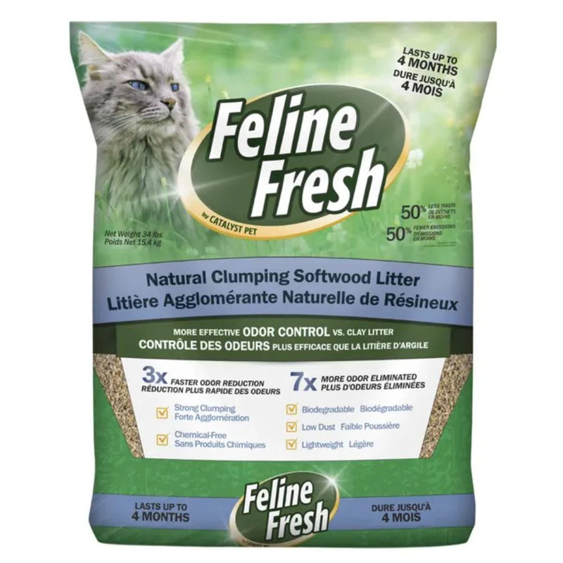 FELINE FRSH CLUMP PINE LITTER [17 lb]