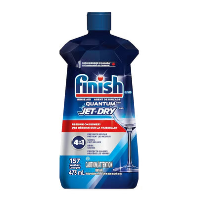 FINISH QUANTUM JETDRY DISHWASHER RINSE AID 473ml