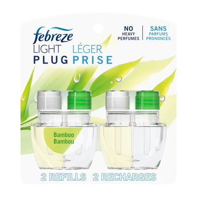 FREBREZE PLUG IN AIR FRESHENER REFILL BAMBOO 2ct 52ml