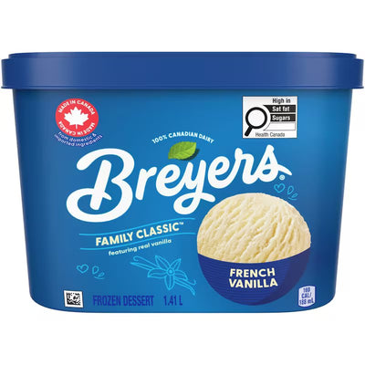 BREYERS CLASSIC FRENCH VANILLA ICE CREAM 1.41L