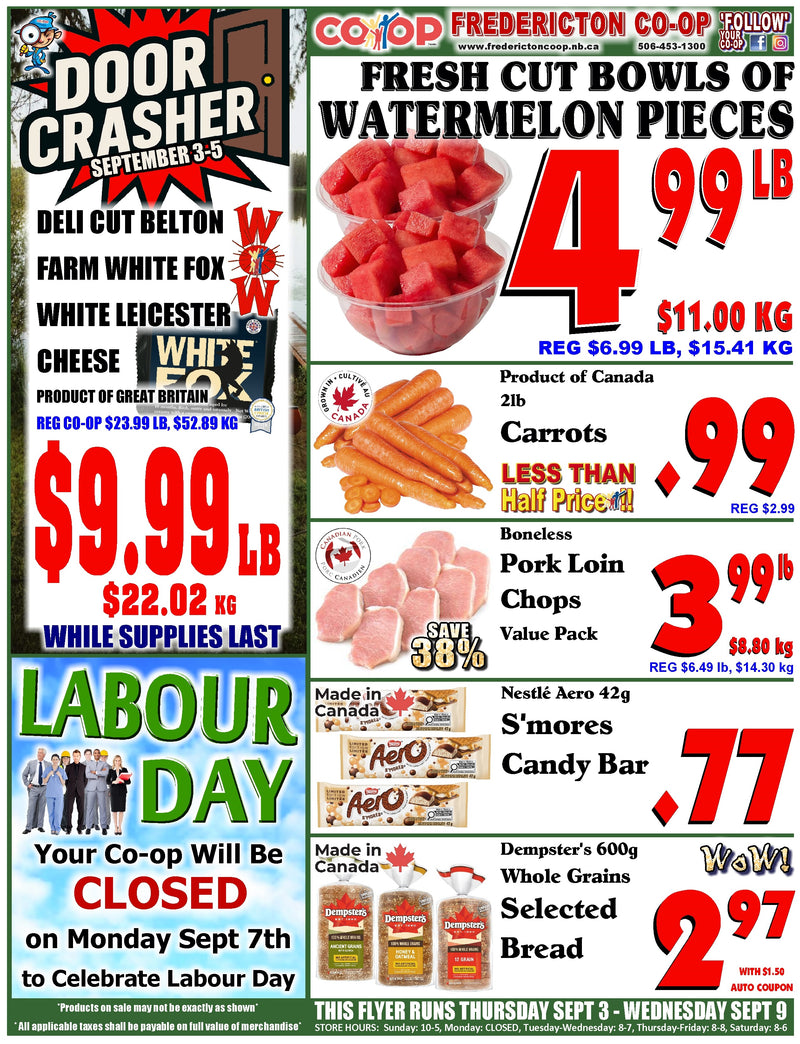 Weekly Flyer Sept 3 - 9