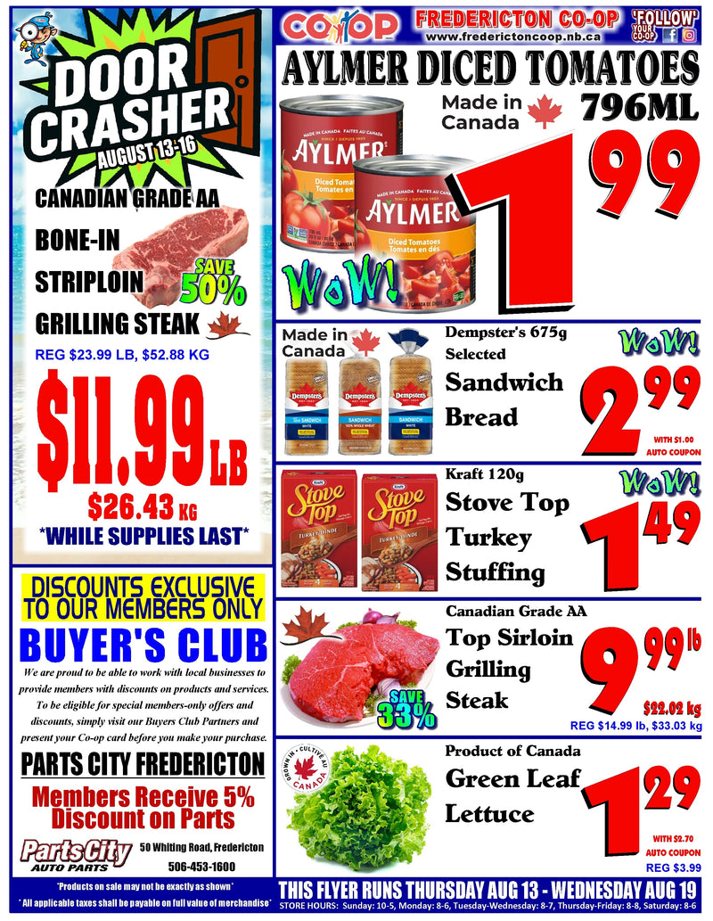 Weekly Flyer Aug 13 - 19