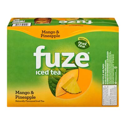 FUZE ICED TEA MANGO PINEAPPLE [12 pkg]