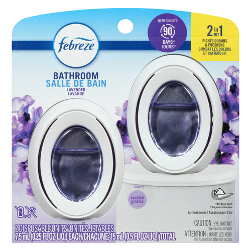 FEBRZ 2pk LAVENDR AIR FRESHENR [15 ml]