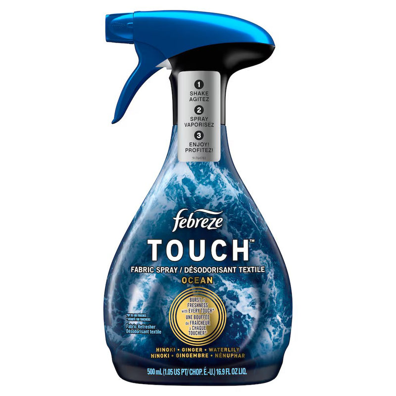 FEBREZE TOUCH OCEAN FABRIC FRESHENER 500ml