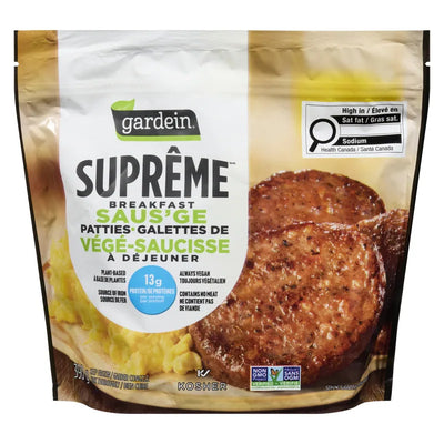 GARDEIN B/FAST SAUSAGE PLNT BA [380 g]