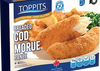 TOPPITS BREADED COD GLUTEN FRE [400 g]