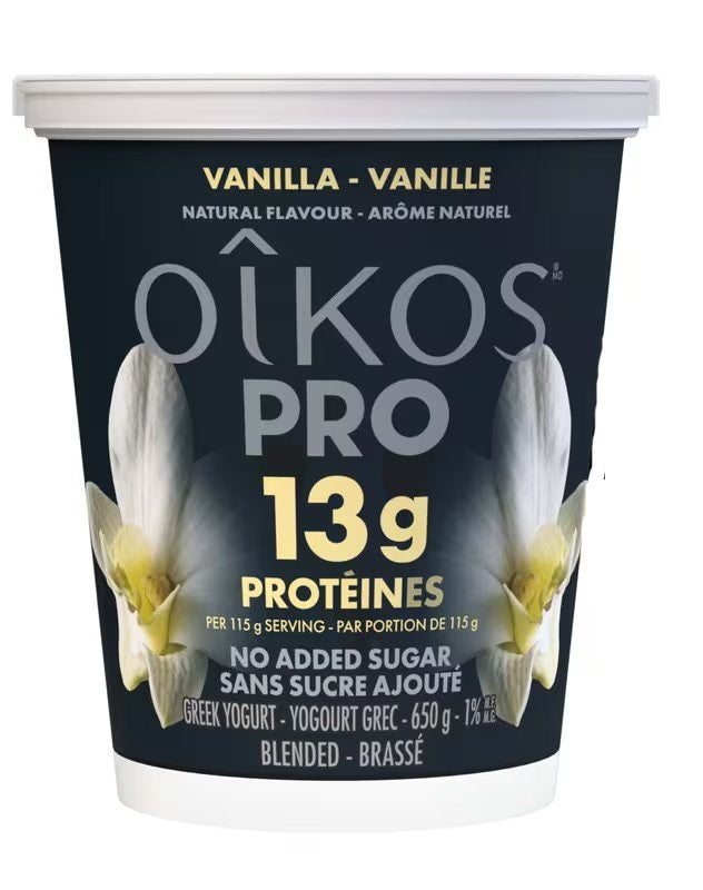 OIKOS PRO GREEK VANILLA YOGURT [650 g]