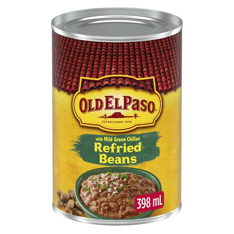 OLD PASO REFRD GRN CHILI BEANS [398 ml]