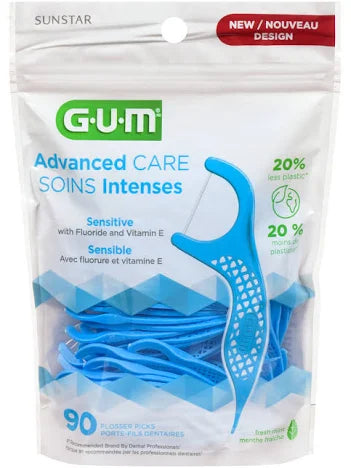 GUM SENSITIVE GUMS FLOSSERS [90 ea]