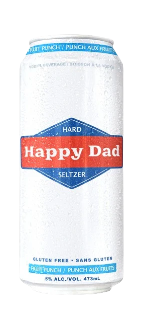 HAPPY DAD FRUIT PUNCH SELTZER [473 ml]