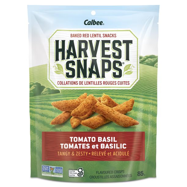 HARVEST SNAPS TOMATO & BASIL [85 g]