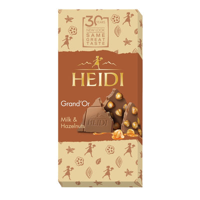 HEIDI GRAND OR MILK & HAZLNUT [80 g]
