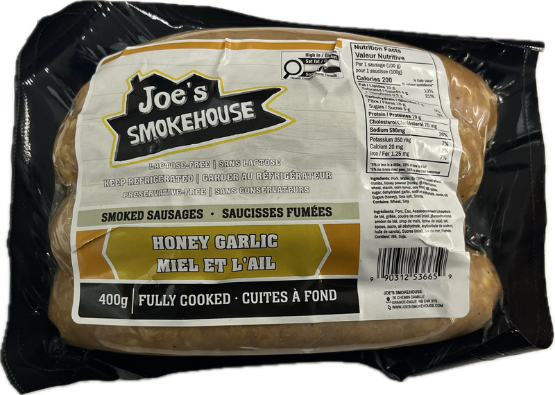 JOES SMKHS HNY GARLIC SAUSAGE [400 g]