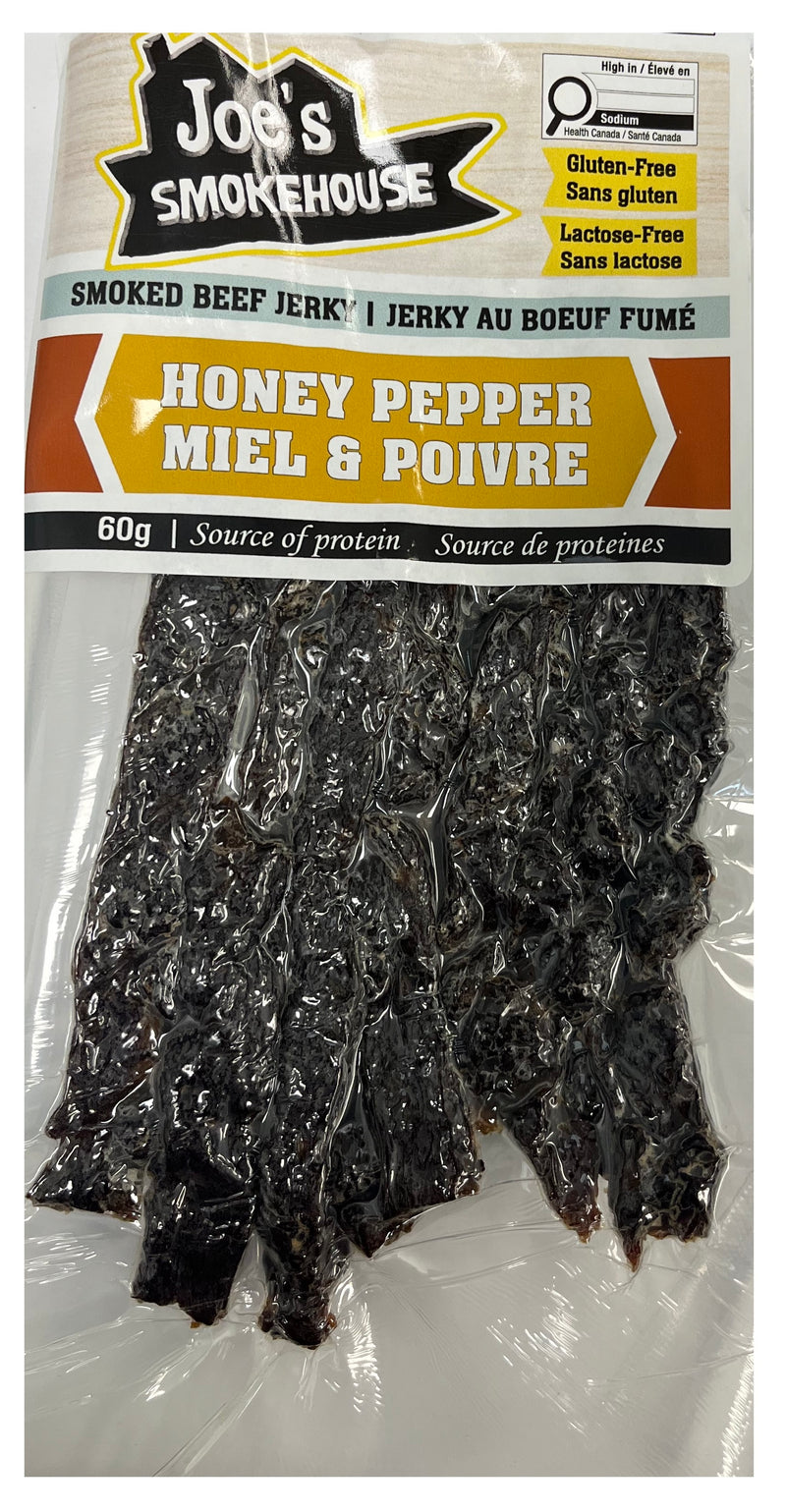JOE SMKHS HNY PEPPR BEEF JERKY [60 g]