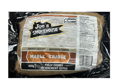 JOES SMKHS MAPLE SAUSAGE [400 g]