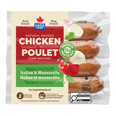 ML CHICKEN SAUSAGE ITAL MOZZA [300 g]