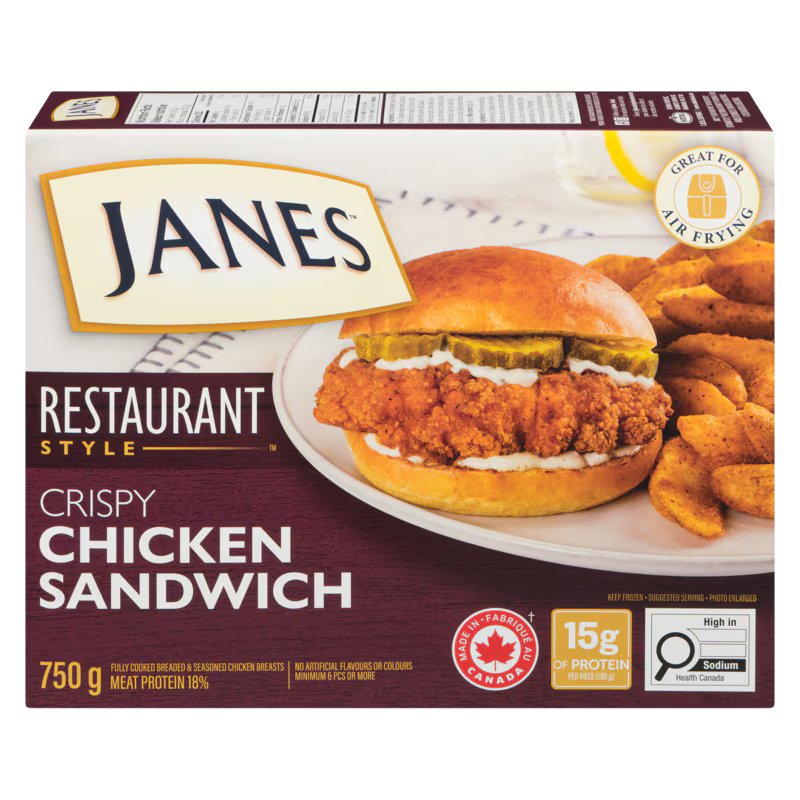 JANES CRSPY CHICKEN SANDWICH [750 g]