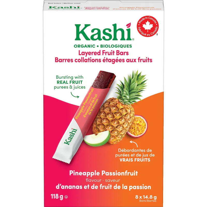 KASHI PINEAPL PASSN LAYR BARS [118 g]