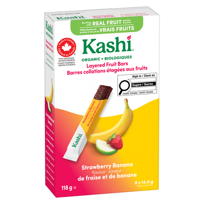 KASHI STRWBRY BANANA LAYR BARS [118 g]