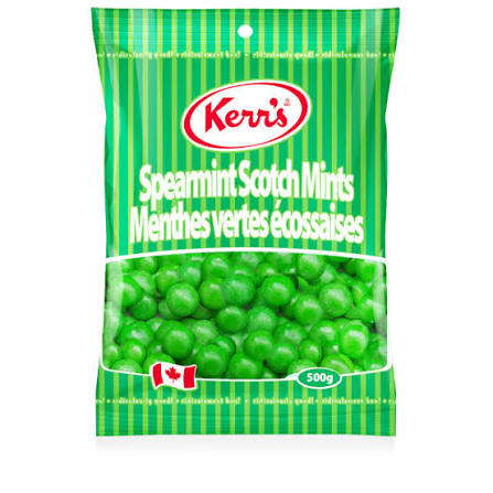 KERRS SPEARMINT SCOTCH MINTS [500 g]