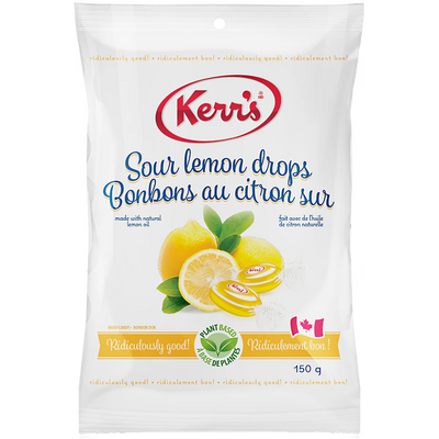 KERR SOUR LEMON DROPS [150 g]