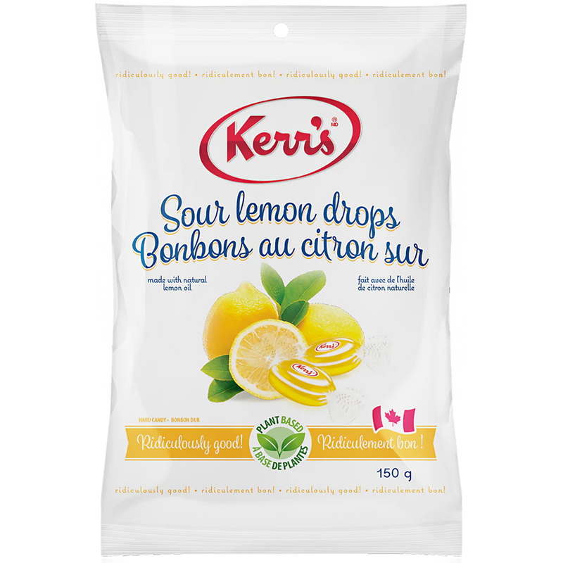 KERR SOUR LEMON DROPS [150 g]
