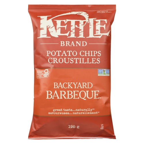 KETTLE BRND BACKYARD BBQ CHIPS [198 g]