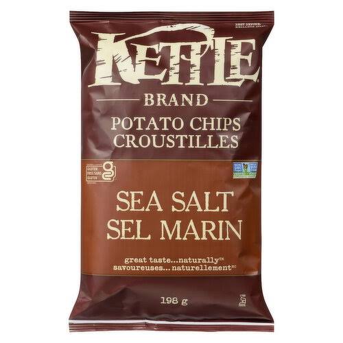 KETTLE BRAND SEA SALT CHIPS [198 g]