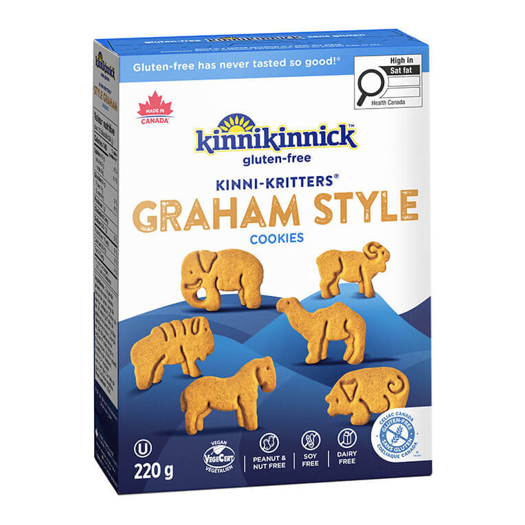 KINNIK ANIMAL COOKIES GRAHAM [220 g]