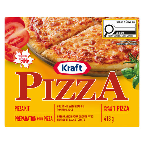 KRAFT PIZZA KIT 418g
