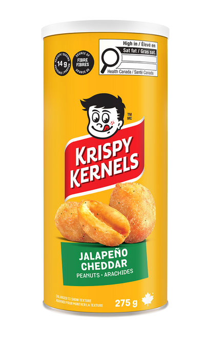 KRISPY KERNALS JALAPENO CHEDDAR PEANUT 275g