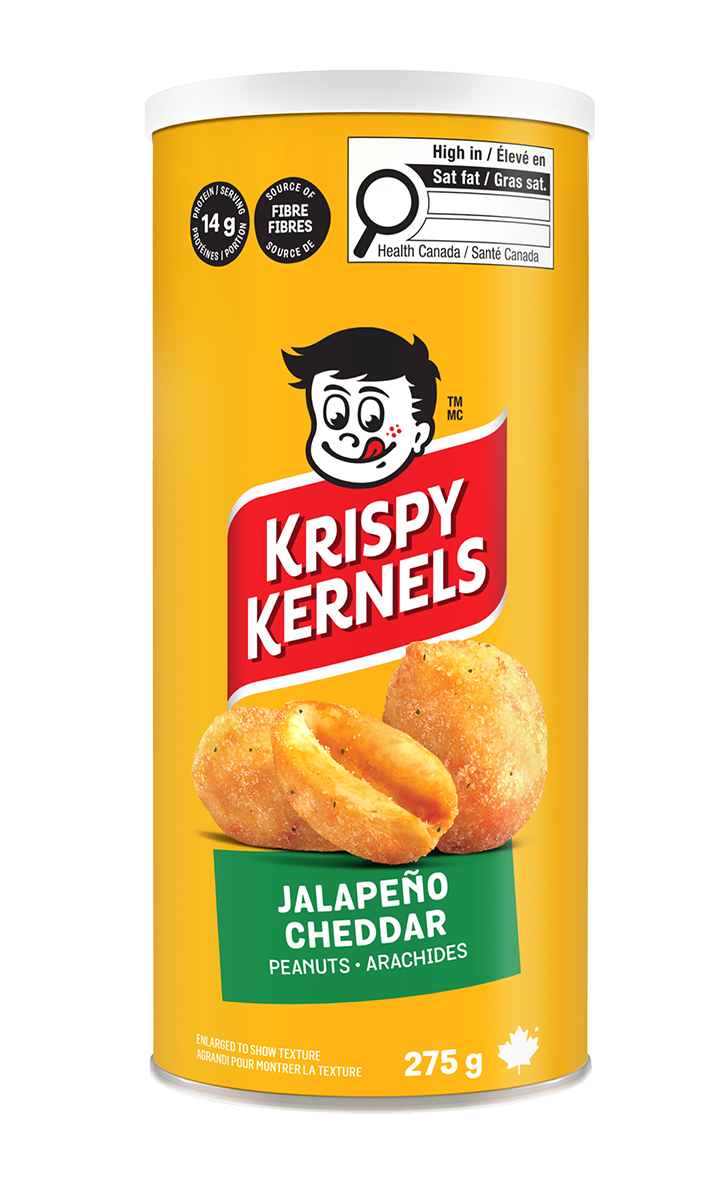 KRISPY KERNALS JALAPENO CHEDDAR PEANUT 275g