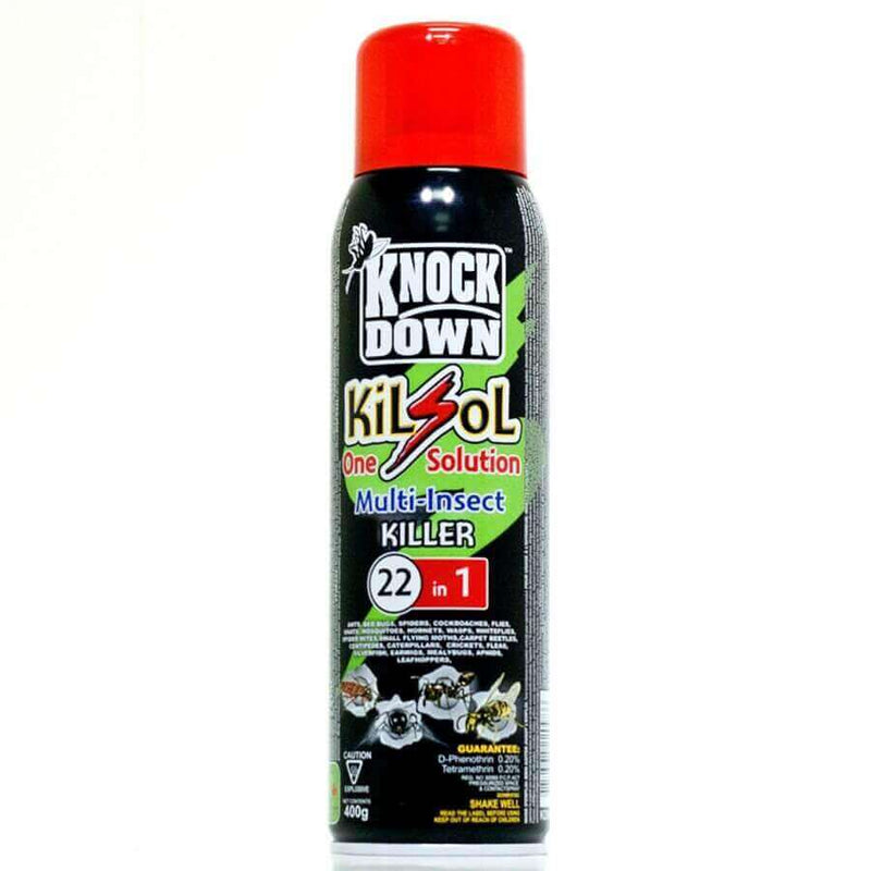 KNOCK DOWN KILSOL MULTI-INSECT KILLER AEROSOL 400g