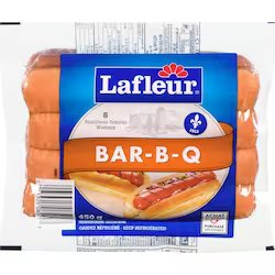 LAFLEUR WIENERS BBQ STYLE [450 g]