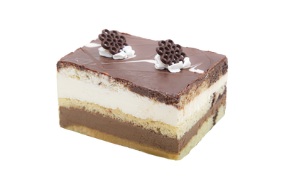 LAYERED TUXEDO CAKE