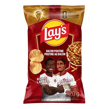 LAYS BACON POUTINE CHIPS [220 g]