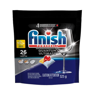 FINISH QUANTUM ULTIMATE LEMON DETERGENT TABS 26s