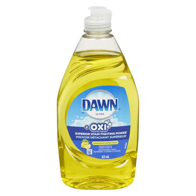 DAWN ULTRA OXI DISH SOAP LEMON SCENT 431ml